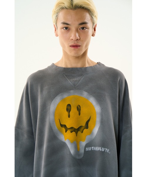 DISCOVERED（ディスカバード）の「【ZOZO限定】SUNBURN NICONICO SWEAT（スウェット・メンズ・グリーン/ブルー/ブラック/ホワイト・LARGE/SMALL）」の20枚目の写真