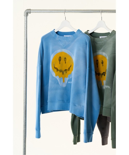 DISCOVERED（ディスカバード）の「【ZOZO限定】SUNBURN NICONICO SWEAT（スウェット・メンズ・グリーン/ブルー/ブラック/ホワイト・LARGE/SMALL）」の17枚目の写真