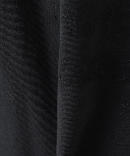Maison Margiela(メゾンマルジェラ)の「MAISON MARGIELA (メゾン マルジェラ) Washed Calendar Logo Tee(Tシャツ/カットソー・メンズ・ブラック系その他・SMALL/MEDIUM)」の3枚目の写真