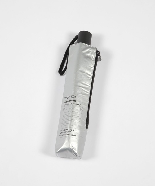 studio CLIP（スタディオクリップ）の「【晴雨兼用】シルバーオートミニ日傘（折りたたみ傘・レディース・その他1・FREE）」の3枚目の写真