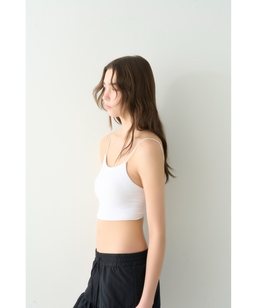 LILY BROWN(リリーブラウン)の「【LILY BROWN Lingerie】バッククロスブラレット(その他アンダーウェア/インナー・レディース・ホワイト/ブラック・SMALL/MEDIUM)」の8枚目の写真