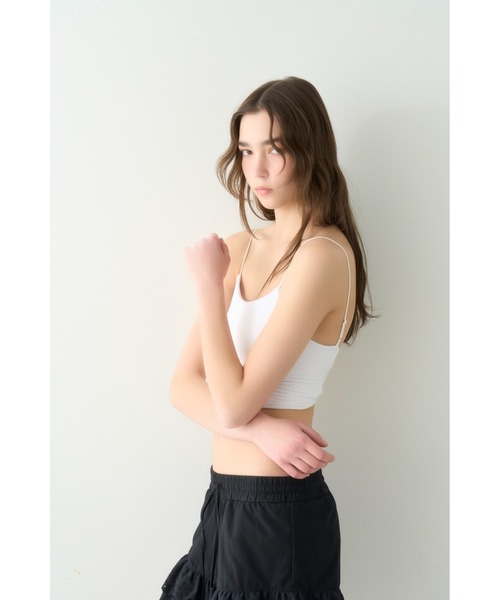 LILY BROWN(リリーブラウン)の「【LILY BROWN Lingerie】バッククロスブラレット(その他アンダーウェア/インナー・レディース・ホワイト/ブラック・SMALL/MEDIUM)」の9枚目の写真