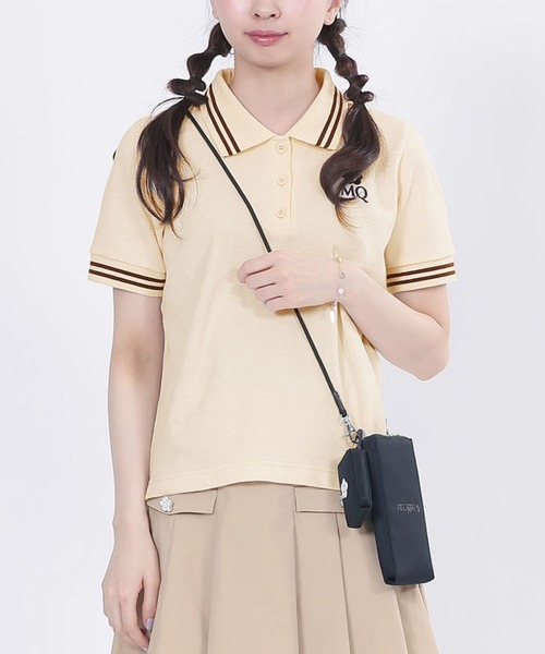 ポロシャツ ポロ マリークワント mary quant MQロゴポロシャツ プルオーバー レディース MQロゴポロシャツ プルオーバー（ポロシャツ）｜MARY QUANT