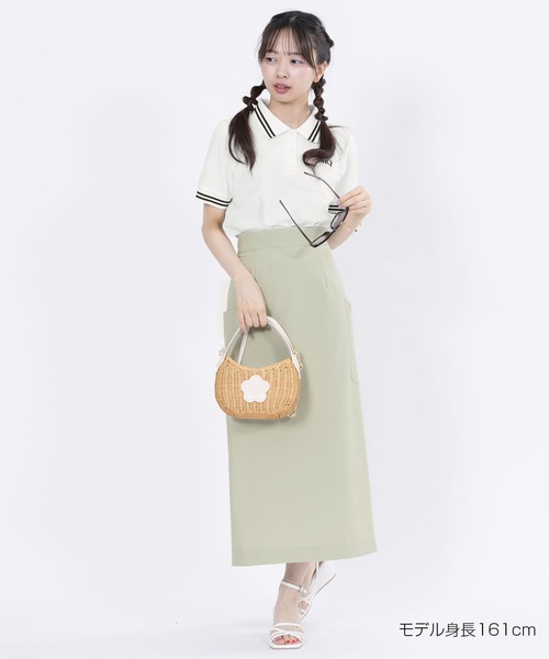 MQロゴポロシャツ プルオーバー MQロゴポロシャツ プルオーバー | MARY QUANT（マリークワント