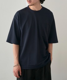 【MAGASIN DE MODE Brew】KAITEKI+ FRESH TECHポケツキTシャツ MZJ 機能素材 接触冷感 UVカット 速乾