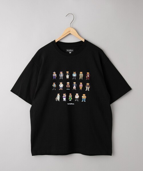 coen（コーエン）の「Teddy Bear（テディベア）17ベアプリントTシャツ（Tシャツ/カットソー・メンズ・ホワイト/ブラック・S/M/L/XL）」の9枚目の写真