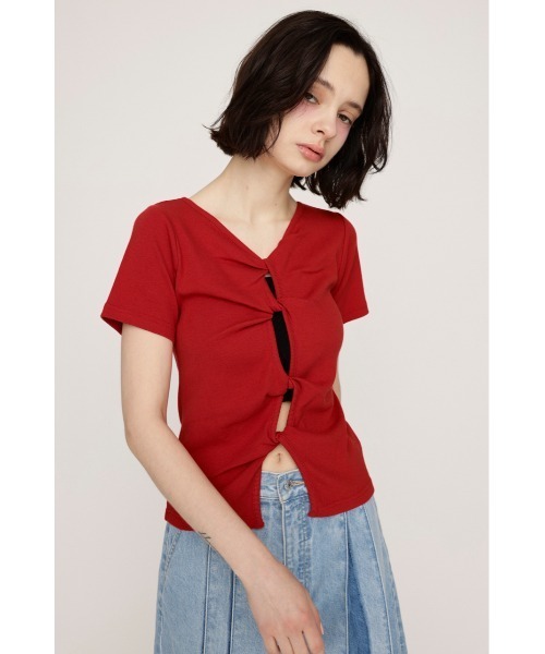 SFIZIO 売れ筋商品|||スフィチオ Tシャツ トップス レディース Tops Red レッド系 レディースのTシャツ・カットソー | 三越伊勢丹