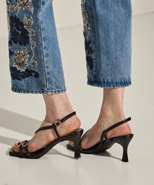 STUDIOUS（ステュディオス）の「【STUDIOUS/ステュディオス】Multi Adjust Strap Sandals/マルチアジャスターストラップサンダル/ミュール（サンダル・レディース・ブラック・1/2）」の5枚目の写真