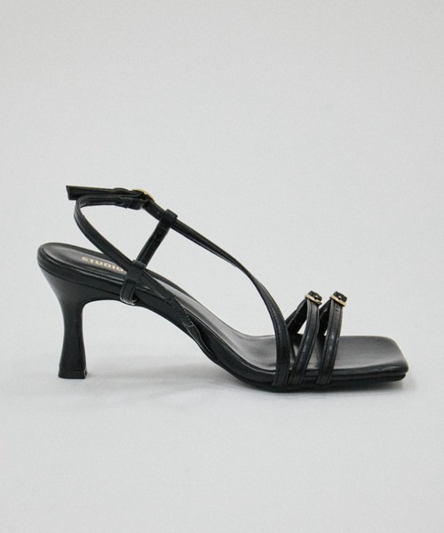 STUDIOUS（ステュディオス）の「【STUDIOUS/ステュディオス】Multi Adjust Strap Sandals/マルチアジャスターストラップサンダル/ミュール（サンダル・レディース・ブラック・1/2）」の20枚目の写真