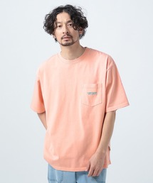 BAYFLOW | ［ナチュラルなフェード感］スノーワンポイント刺繍Tシャツ(Tシャツ/カットソー)
