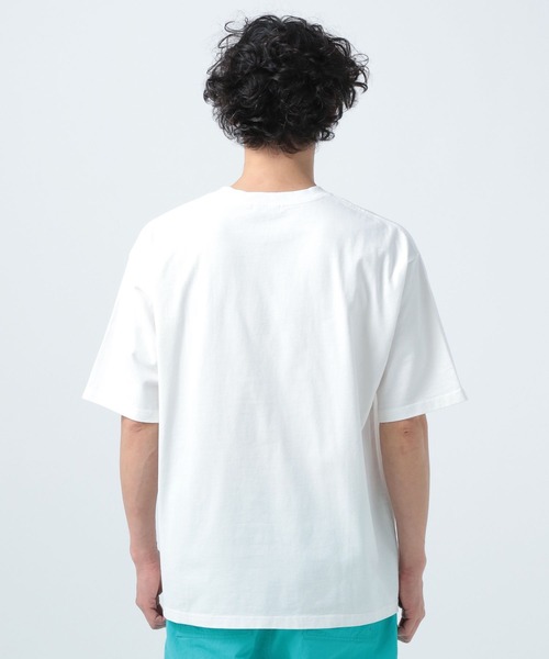 セール】［ナチュラルなフェード感］スノーワンポイント刺繍Tシャツ（T