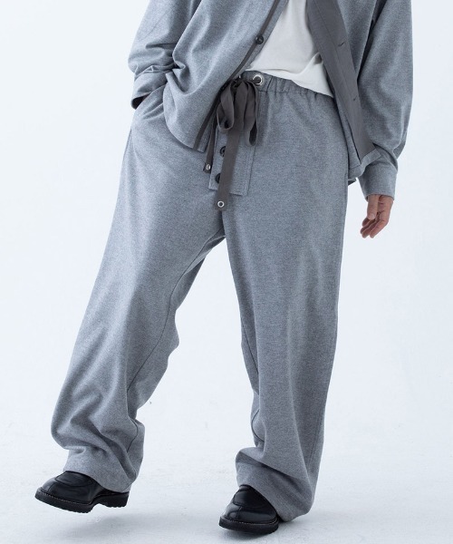mp13712- EGO×PROPA Woolnapp　trousers イージートラウザーパンツ