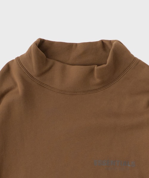 FOG ESSENTIALS(エフオージーエッセンシャルズ)の「FOG ESSENTIALS/エッセンシャルズ SSENSE 1POINT LOGO HI NECK SWEAT SHIRTS スウェット(スウェット・メンズ・ブラウン・L/M/S/XL)」の3枚目の写真