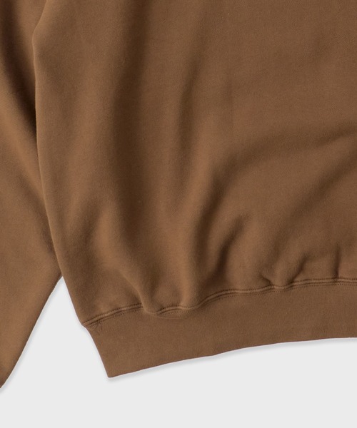 FOG ESSENTIALS(エフオージーエッセンシャルズ)の「FOG ESSENTIALS/エッセンシャルズ SSENSE 1POINT LOGO HI NECK SWEAT SHIRTS スウェット(スウェット・メンズ・ブラウン・L/M/S/XL)」の6枚目の写真