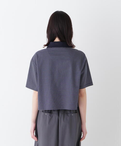 human woman(ヒューマンウーマン)の「◆天竺カットソー(Tシャツ/カットソー・レディース・ダークインディゴブルー/グリーン・MEDIUM)」の8枚目の写真