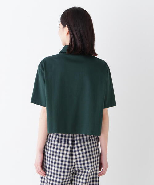 human woman(ヒューマンウーマン)の「◆天竺カットソー(Tシャツ/カットソー・レディース・ダークインディゴブルー/グリーン・MEDIUM)」の15枚目の写真