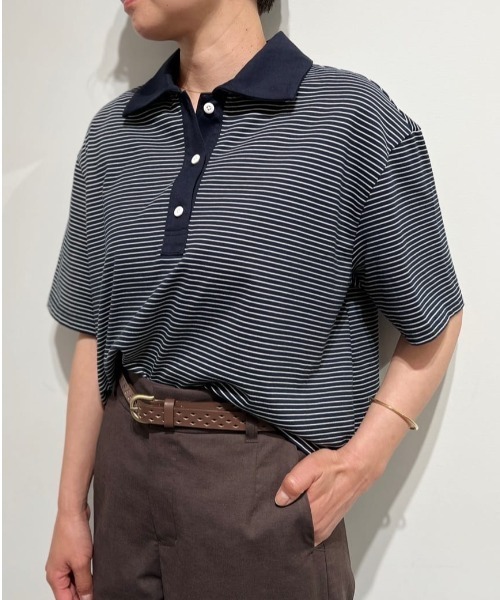 human woman(ヒューマンウーマン)の「◆天竺カットソー(Tシャツ/カットソー・レディース・ダークインディゴブルー/グリーン・MEDIUM)」の17枚目の写真