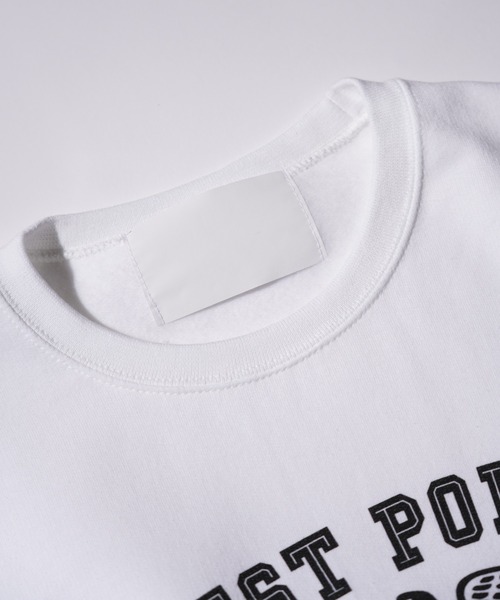 made in standard （メイドインスタンダード）の「MADE IN STANDARD / メイドインスタンダード USMA SS SWEAT ミリタリー ロゴ 半袖スウェット（スウェット・メンズ・ホワイト・MEDIUM/X-LARGE/LARGE）」の4枚目の写真