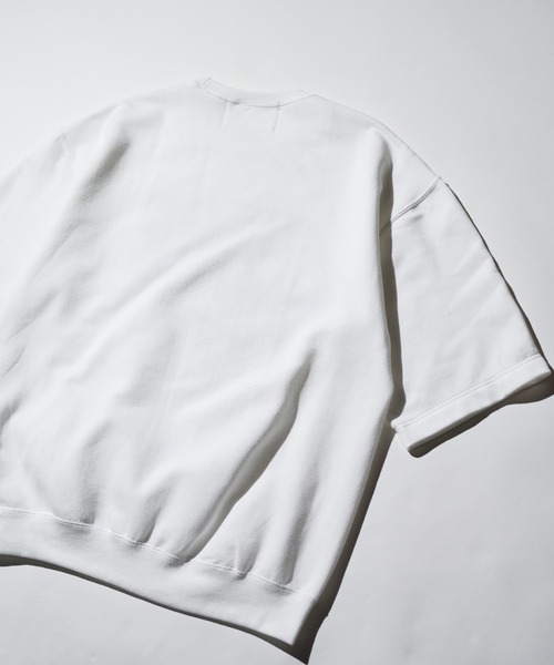 made in standard （メイドインスタンダード）の「MADE IN STANDARD / メイドインスタンダード USMA SS SWEAT ミリタリー ロゴ 半袖スウェット（スウェット・メンズ・ホワイト・MEDIUM/X-LARGE/LARGE）」の9枚目の写真