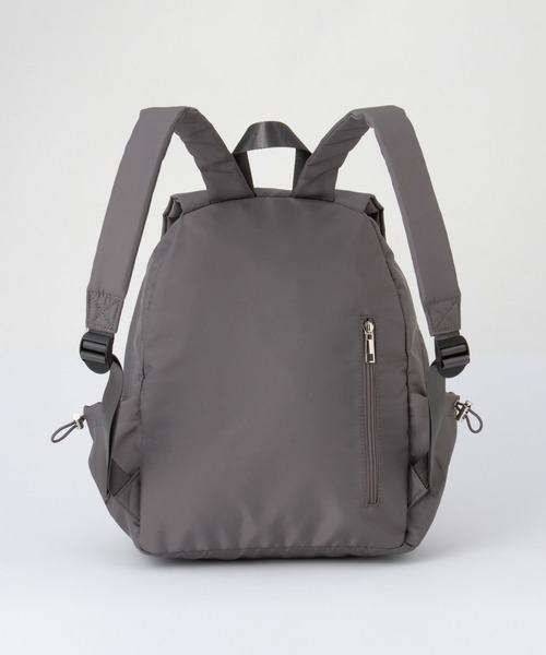 Honeys（ハニーズ）の「【撥水加工】アウトポケットリュック（バックパック/リュック・レディース・ブラック/ダークグレー・FREE）」の13枚目の写真