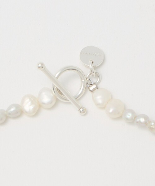 les bonbon（ルボンボン）の「【別注】＜les bonbon＞TAUPE ロングネックレス2（ネックレス・レディース・ライトグレー・FREE）」の6枚目の写真