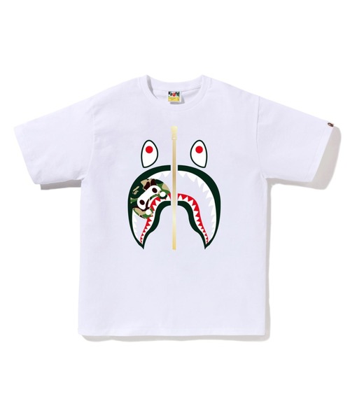 【A BATHING APE】アベイシングエイプ/MILO SHARK TEE /Tシャツ GLOW IN THE DARK MILO SHARK TEE（Tシャツ/カットソー）｜A