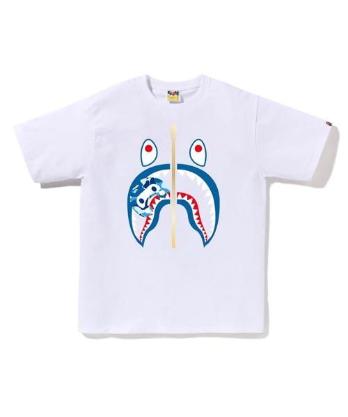 ABC CAMO MILO SHARK TEE（Tシャツ/カットソー）｜A BATHING APE