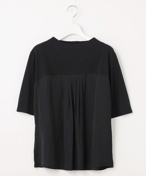 J.PRESS(ジェイプレス)の「【洗える・抗菌防臭・接触冷感・吸水速乾】ドライポンチ フレア カットソー(Tシャツ/カットソー・レディース・ブラック系/グレー系/サックスブルー系/ベージュ系・LARGE/MEDIUM)」の14枚目の写真