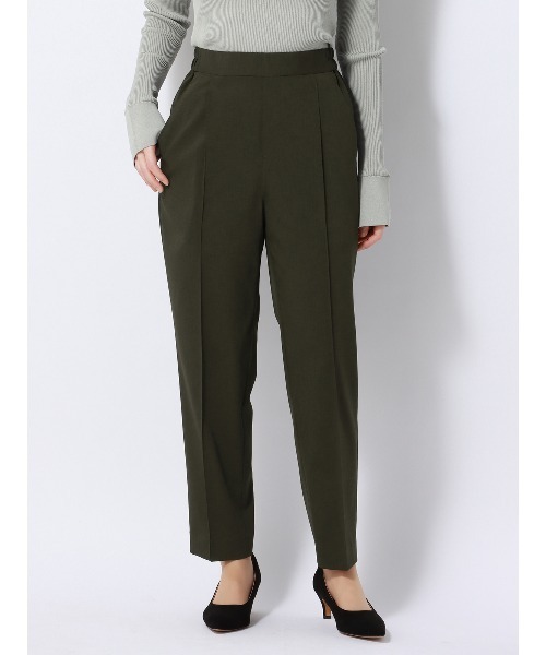 SUIT SQUARE（スーツスクエア）の「ココチよ タックテーパードパンツ ウォッシャブル ストレッチ 無地（その他パンツ・レディース・カーキ系/ブルー系/イエロー系・36(7号)/38(9号)/40(11号)）」の17枚目の写真