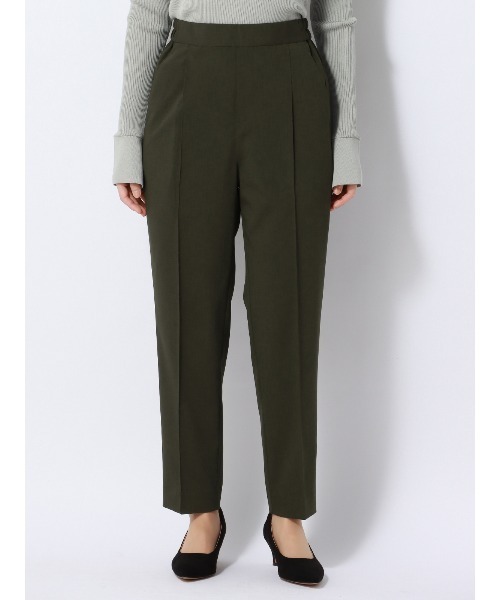SUIT SQUARE（スーツスクエア）の「ココチよ タックテーパードパンツ ウォッシャブル ストレッチ 無地（その他パンツ・レディース・カーキ系/ブルー系/イエロー系・36(7号)/38(9号)/40(11号)）」の18枚目の写真