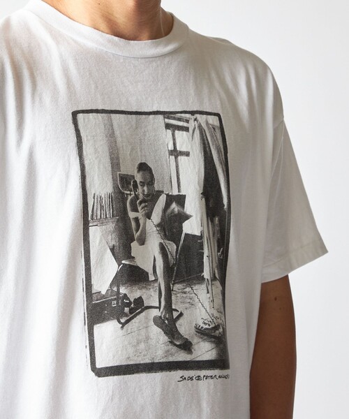 SHIPS: 80S SADE フォト Tシャツ シップス SHIPS SHIPS: 80S SADE フォト Tシャツ （ブラック