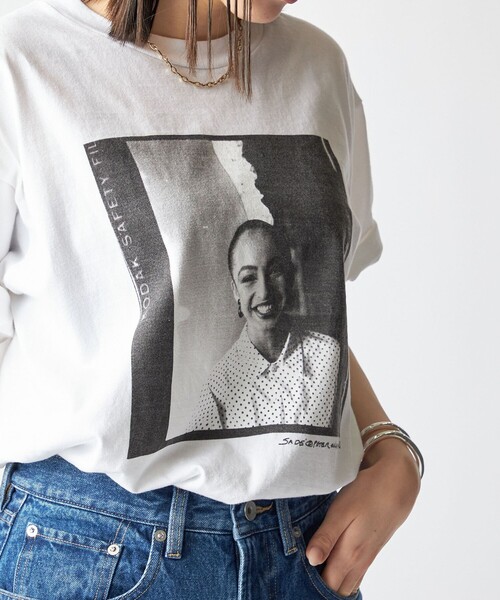 SHIPS: 80S SADE フォト Tシャツ（Tシャツ/カットソー）｜SHIPS