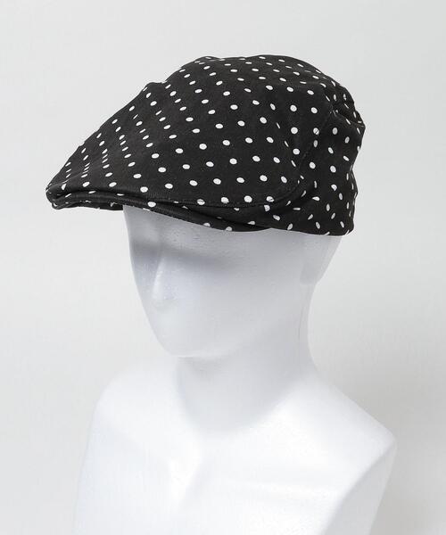 WEGO(ウィゴー)の「WEGO/ドットハンチング(ハンチング/ベレー帽・レディース・ホワイト/ブラック・FREE)」の8枚目の写真
