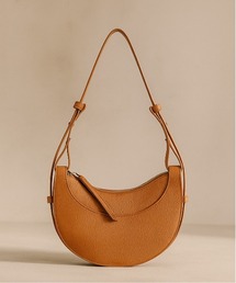 【 NiiNa / ニーナ 】高品質牛革 ワンハンドルハーフムーンショルダーレザーバッグ