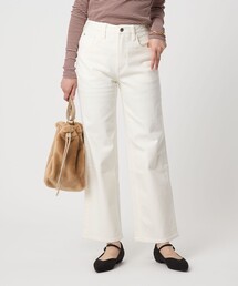 green label relaxing ホワイトワイドパンツ green label relaxing（グリーンレーベルリラクシング）の