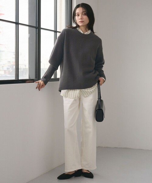 ヘルシーデニム　ストレートワイドデニム セール】【別注】＜HEALTHY DENIM＞ストレート ワイド デニム
