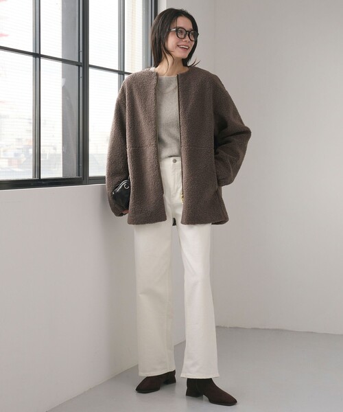 Healthy denim(ヘルシーデニム)の「【別注】<HEALTHY DENIM>ストレート ワイド デニム パンツ(デニムパンツ・レディース・オフホワイト/コバルトブルー・XS/S/M)」の11枚目の写真