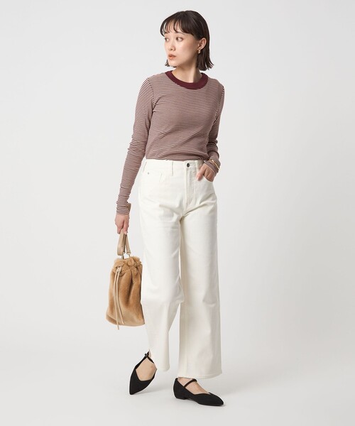 別注】＜HEALTHY DENIM＞ストレート ワイド デニム パンツ（デニム