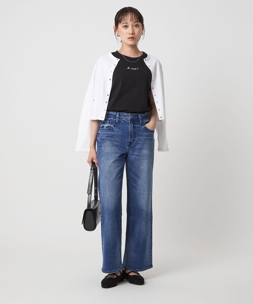 ヘルシーデニム　ストレートワイドデニム 別注】＜HEALTHY DENIM＞ストレート ワイド デニム パンツ（デニム
