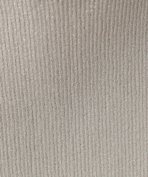 スパークラメフレンチスリーブ売れ筋商品|||ニット（ベルドジュール） BLUEEAST ニット セーター ラメフレンチニット レディース