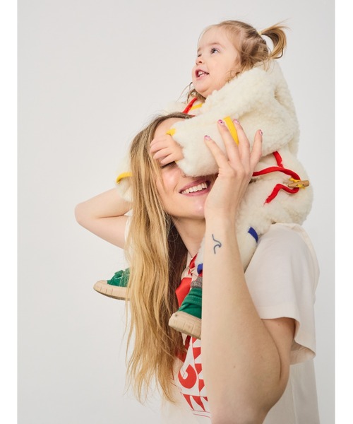 BOBO CHOSES（ボボショーズ）の「BOBO CHOSES X BINIBAMBA snugglesuit（その他ベビー用品・キッズ・オフホワイト・6-12M/0-6M）」の6枚目の写真