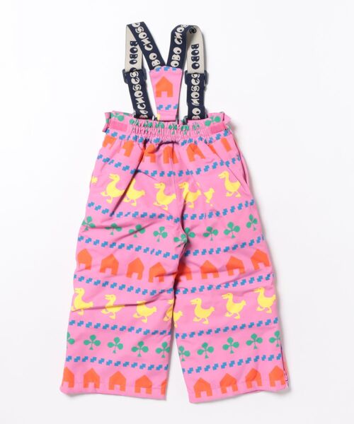 BOBO CHOSES(ボボショーズ)の「Farm all over ski pants(つなぎ/オールインワン・キッズ・フューシャピンク・12-13y/10-11y/8-9y/6-7YEAR/4-5YEAR/2-3YEAR)」の14枚目の写真
