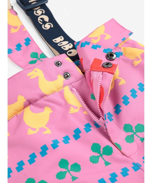 BOBO CHOSES(ボボショーズ)の「Farm all over ski pants(つなぎ/オールインワン・キッズ・フューシャピンク・12-13y/10-11y/8-9y/6-7YEAR/4-5YEAR/2-3YEAR)」の7枚目の写真