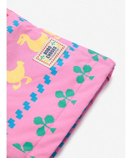 BOBO CHOSES(ボボショーズ)の「Farm all over ski pants(つなぎ/オールインワン・キッズ・フューシャピンク・12-13y/10-11y/8-9y/6-7YEAR/4-5YEAR/2-3YEAR)」の9枚目の写真