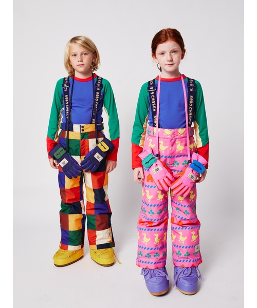 BOBO CHOSES(ボボショーズ)の「Farm all over ski pants(つなぎ/オールインワン・キッズ・フューシャピンク・12-13y/10-11y/8-9y/6-7YEAR/4-5YEAR/2-3YEAR)」の12枚目の写真