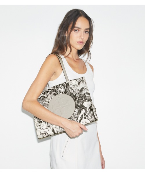 エラ プリント スモール トートバッグ（トートバッグ）｜TORY BURCH