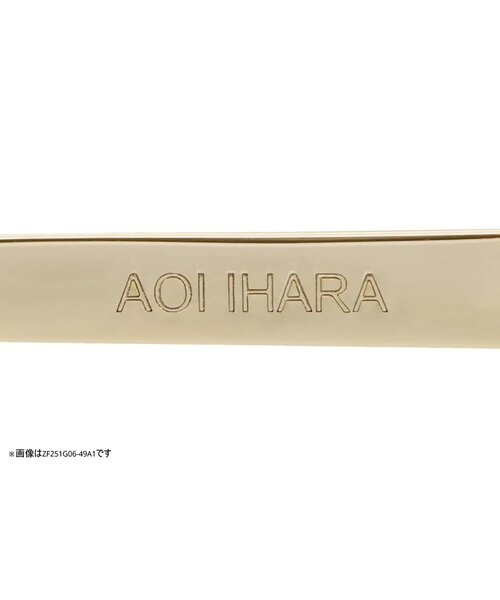 Zoff（ゾフ）の「Zoff｜AOI IHARA ウェリントン型 クリア サングラス