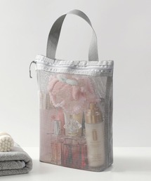 Pochi Pouch（ポチポーチ）の「Pochi Pouch/シースルー メッシュ 縦型 ジップ バッグ（エコバッグ/サブバッグ）」