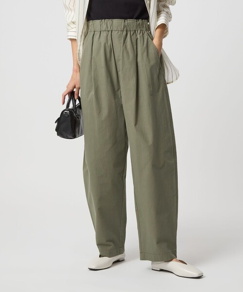 green label relaxing（グリーンレーベルリラクシング）の「［size SHORTあり］イージー カーブ パンツ 2（その他パンツ・レディース・オリーブ/ベージュ/ダークグレー・SHORT/38/36）」の10枚目の写真