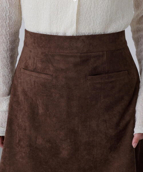 FREE'S MART（フリーズマート）の「◆フェイクスウェードポケットミニスカート（スカート・レディース・ベージュ/ブラウン・SMALL/MEDIUM）」の7枚目の写真